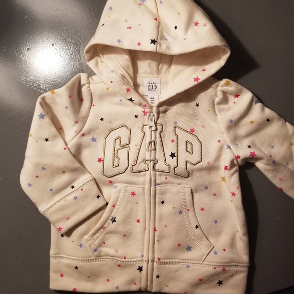 baby gap zip up hoodie